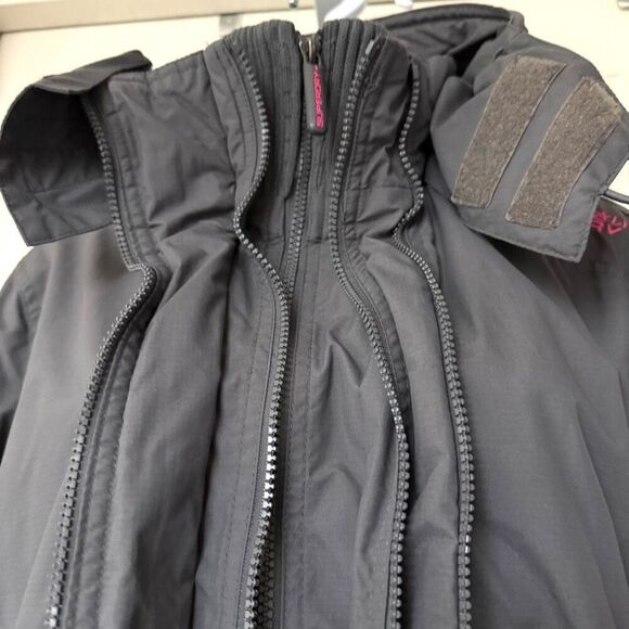 NWOT Superdry Japan Women’s Hooded Mountain Windbomber Jacket - Picture 2 of 15